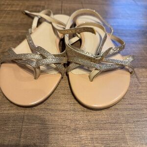 Women’s Glittery Sandals Jcrew new